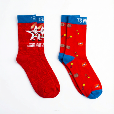 Skarpety dwupak świąteczny