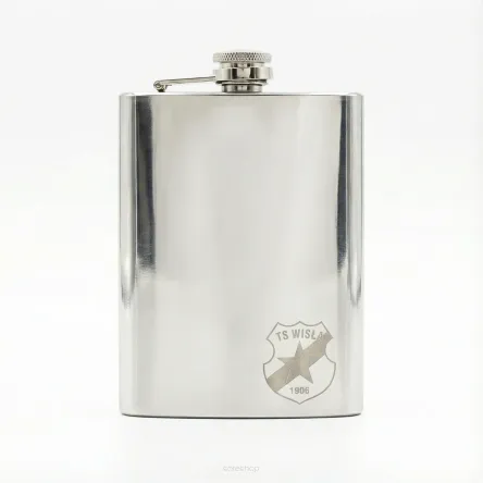 Piersiówka srebrna grawer Z OPAKOWANIEM