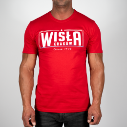 Koszulka czerwona "Wisła Since 1906"