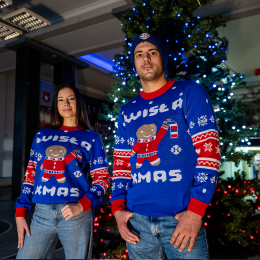 Sweter świąteczny WISŁA