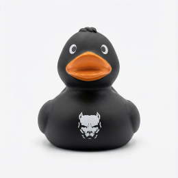 Kaczka gumowa czarna "WIERNOŚĆ"