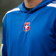 Bluza z kapturem ADIDAS niebieska TS WISŁA WYPRZEDAŻ - 2
