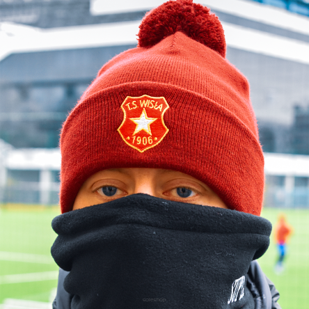 Czapka zimowa pompon 