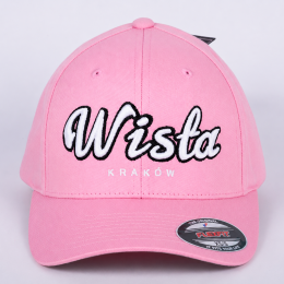 Czapka różowa "WISŁA KRAKÓW" FLEXFIT