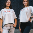 Koszulka beżowa damska 