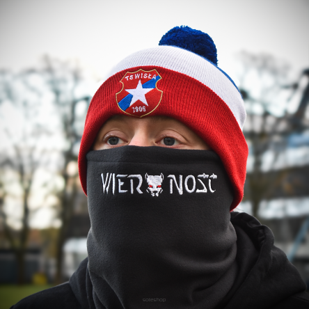 Komin polarowy z haftem 