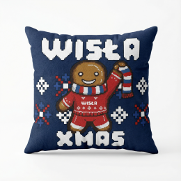 Poduszka minky świąteczna "WISŁA XMAS"