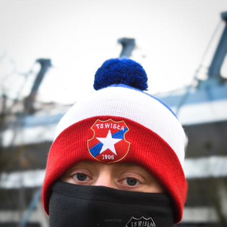 Czapka zimowa pompon 
