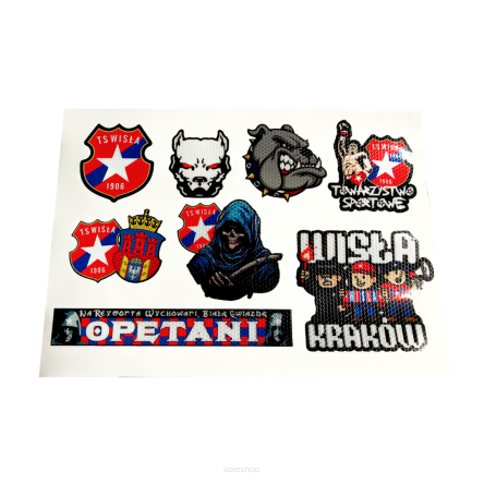 73 seria vlepek GIGA ARKUSZ Vlepki odblaskowe A3