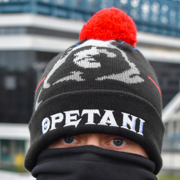 Czapka zimowa pompon "OPĘTANI"