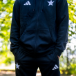 Bluza rozpinana z kapturem ADIDAS czarna 