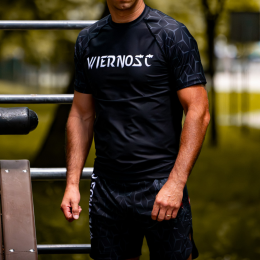 Rashguard "WIERNOŚĆ" krótki rękaw