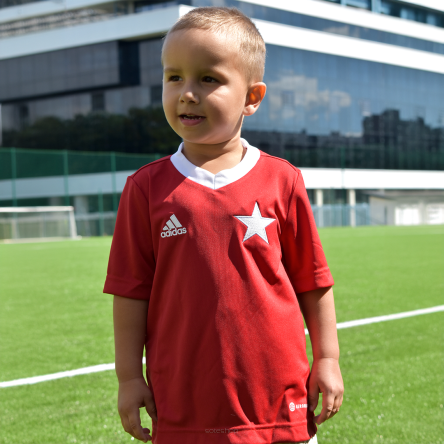 Koszulka czerwona ADIDAS 