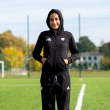 Bluza dziecięca rozpinana z kapturem ADIDAS czarna 