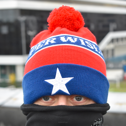 Czapka zimowa pompon 