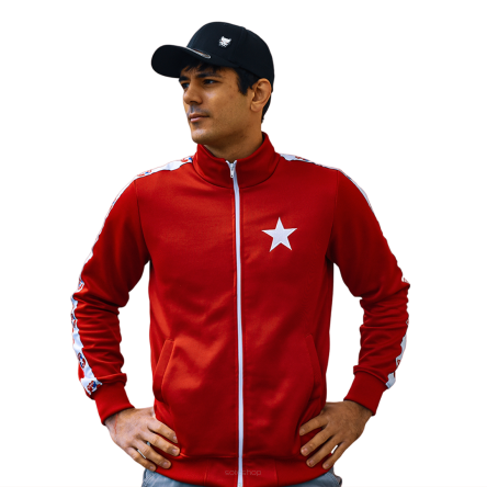 Bluza czerwona TS WISŁA OLDSKULOWA