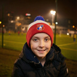 Czapka z pomponem dziecięca "BARWY"