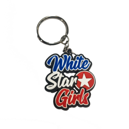 Brelok gumowy "White Star Girls"